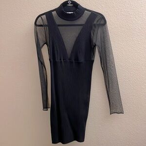 Zara Black mini dress medium